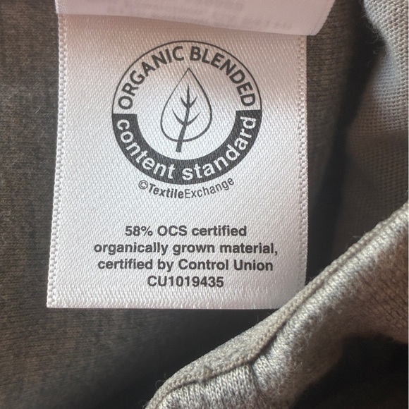 Everlane The Dream Pant Organic Cotton Blend Pull On Grey Size XL - Picture 10 of 15